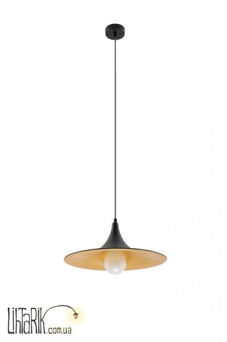 SOLLUX LIGHTING Светильник подвесной AVENA czarno/zota SL.0537