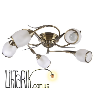 LK-157S/5 AB Люстра потолочная (Brille 187617)