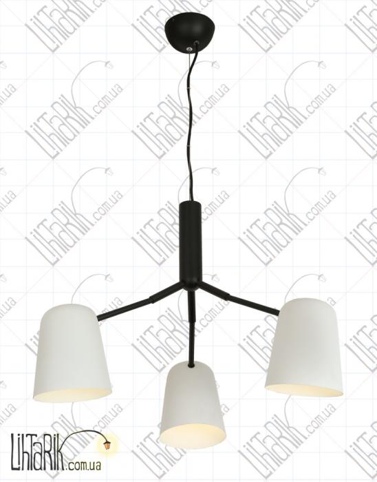 Levistella потолочная люстра 918P341-3 BK WH (918P341-3 BK+WH)