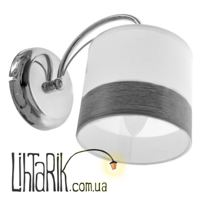 BKL-642W/1 E14 CH бра (Brille 26-994)