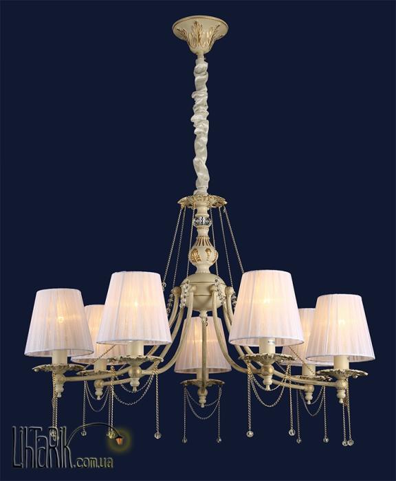 Levistella Люстра 755MK30012-7 CRM+GLD
