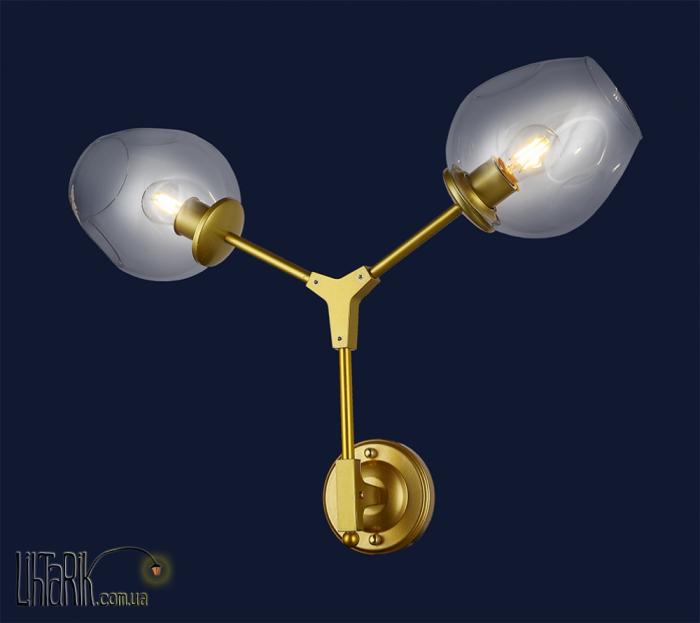 Levistella Настенный светильник 756LWPR0231-2GD CL (756LWPR0231-2GD+CL)