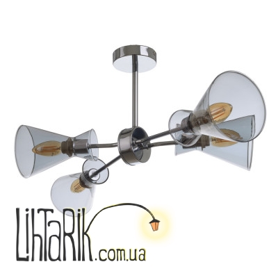 LK-670S/4 E14 CH люстра (Brille 23-808)