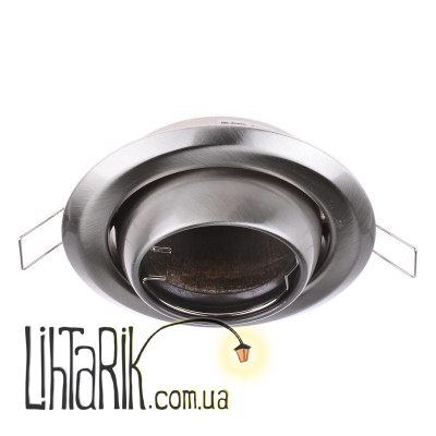 HDL-E12 SN (97) светильник точечный (Brille 163147)