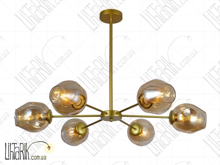 Levistella потолочна люстра 7526039-6 GD BR (7526039-6 GD+BR)