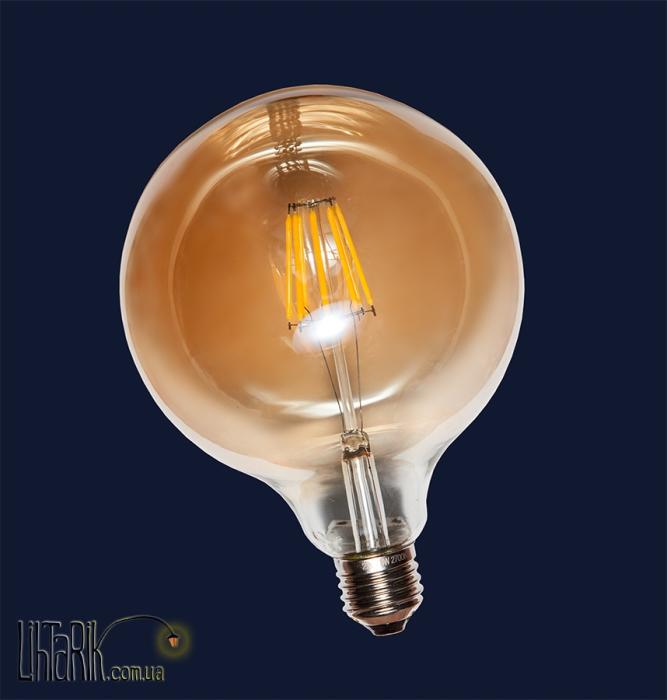 Levistella Лампа LED с сапфировой нитью G125 amber