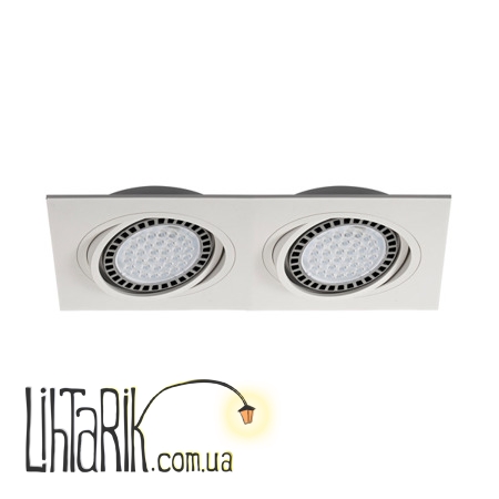 Потолочный светильник Zuma Line BOXY DL 2 20072-WH