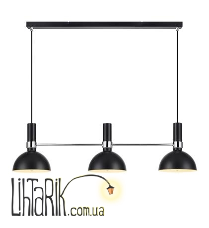 Markslojd LARRY Pendant 3L Black/Chrome (106855)