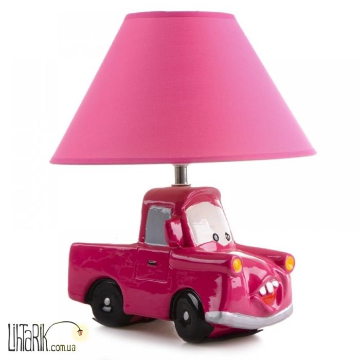 TP-020 E14 PN Настольная лампа для детской "Машинка" (Brille 25-051)