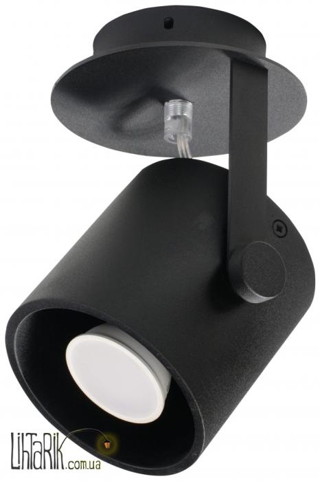 SOLLUX LIGHTING Светильник припотолочный LAROSA 1 Czarny SL.0313