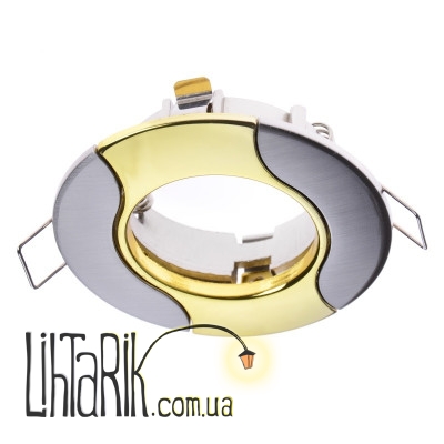 HDL-DS 77 SN/G светильник точечный (Brille 163638)