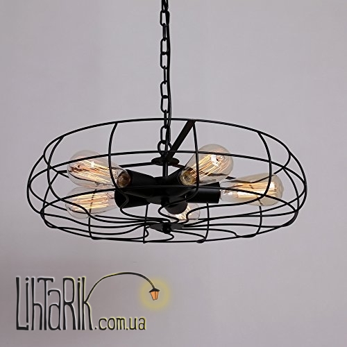 Подвес Carlo De Santi Лофт на 5 ламп 504005948