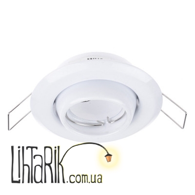 HDL-E12 WH (80) светильник точечный (Brille 163148)