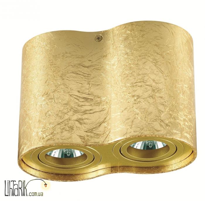 Auhilon Светильник припотолочный TUBA NERO 2p GO (C1234-2L GOLD)