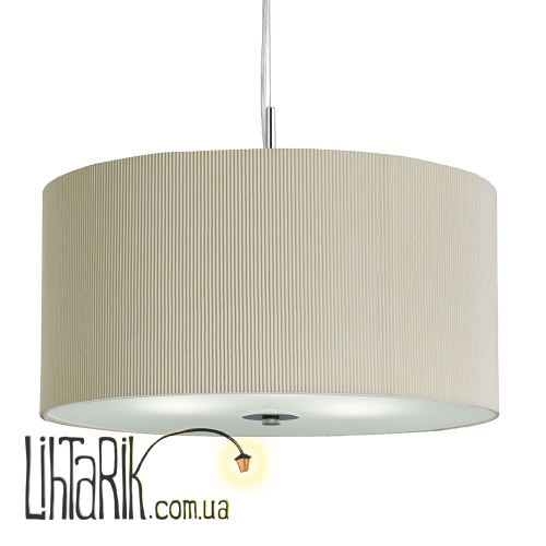 Подвесной светильник Searchlight Drum Pleat 2353-40CR