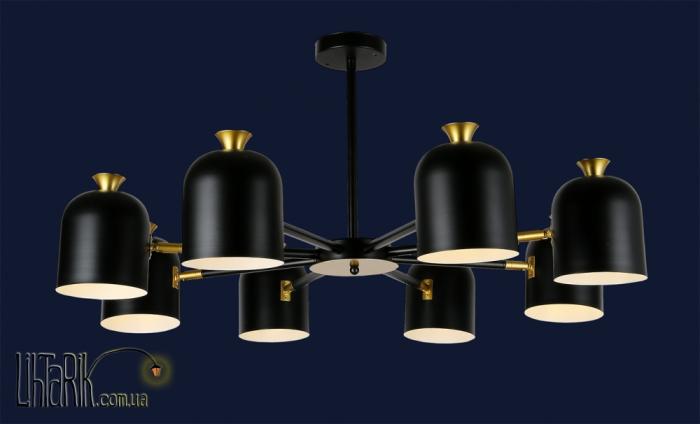 Levistella Подвесная люстра 756LPR1027-8 BK