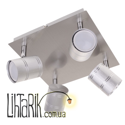 HTL-205/4 GU10 SN светильник спот (Brille 26-781)