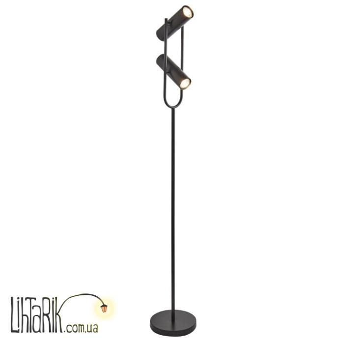 Современный торшер Searchlight TELESCOPE - EU2792BK
