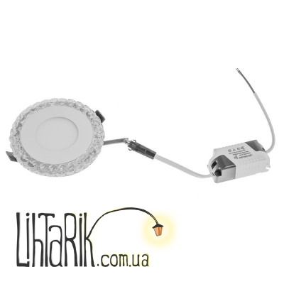 HDL-G273 LED 6W WH светильник точечный декоративный (Brille 36-187)