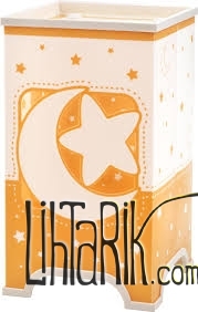 Детская настольная лампа Dalber Moon Orange 63230J