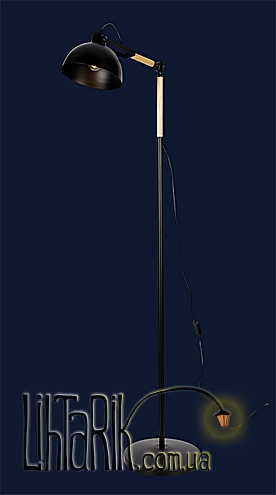 Levistella торшер 756PR5525-1 BK