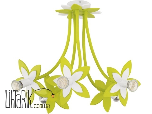 Люстра Nowodvorski FLOWERS GREEN 6901