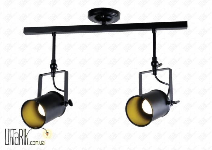 Levistella Прожектор на 2 лампы 761SD02-2 BK