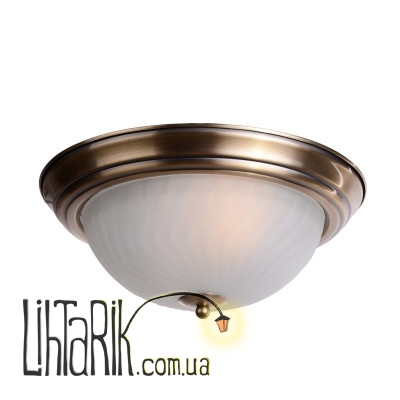 BR-02 250/2 AB светильник настенно-потолочный (Brille 177657)