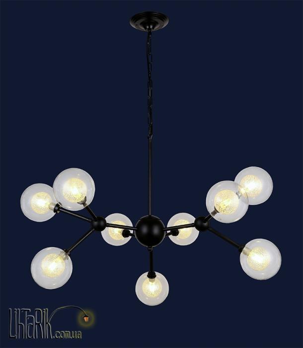 Потолочный подвесной светильник Levistella 756PR6502-9 BK