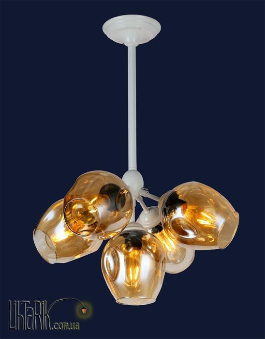 Levistella Подвесная люстра 756LPR660005-5 WH BR (756LPR660005-5 WH+BR)