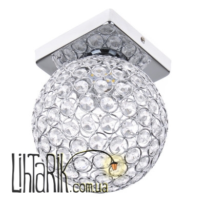 BR-01 440C/1x5W LED светильник настенно-потолочный (Brille 26-124)