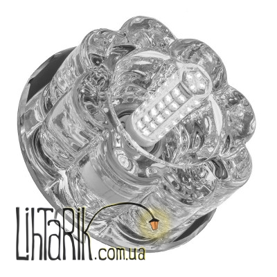 HDL-G269 G9 CH CL светильник точечный декоративный (Brille 36-182)