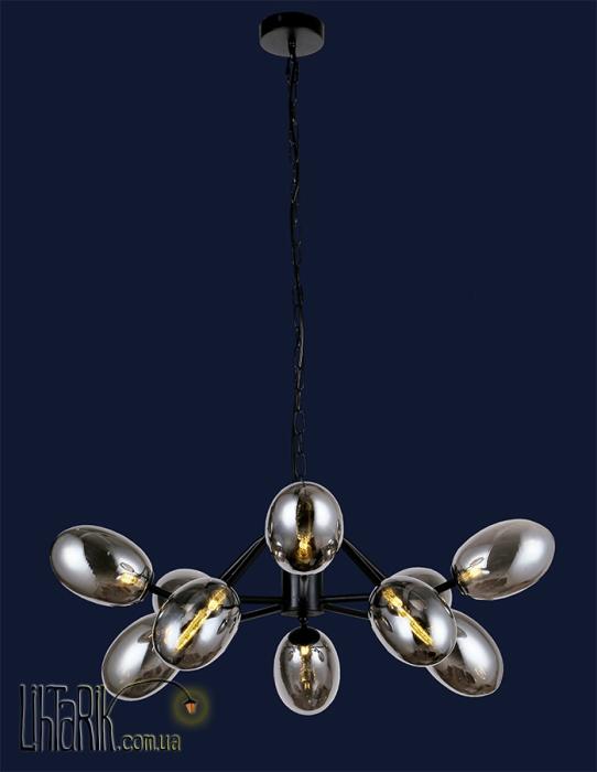 Levistella подвсная люстра 756LPR0235-10 BK BK (756LPR0235-10 BK+BK)