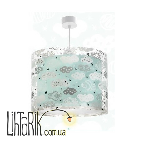 Детский светильник Dalber Clouds Green 41412H