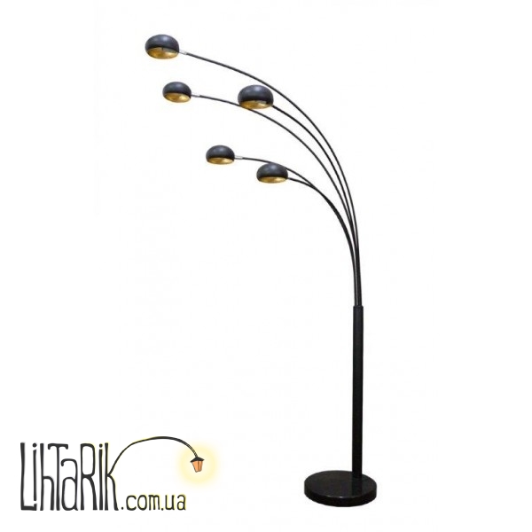 Торшер Zuma Line BRANCA TS-5805-BKGO