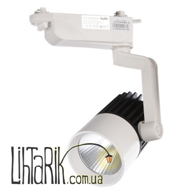 LED-415/25W CW WH/BK COB Трековый led светильник (Brille 32-076)