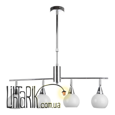 BR-712S/4 E14 CH Люстра потолочная (Brille L66-013)