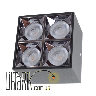 HDL-DT 205/4*5W NW BK светильник накладной (Brille 36-308)