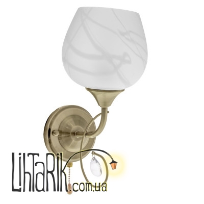 LK-613W/1 E27 AB бра (Brille 26-957)