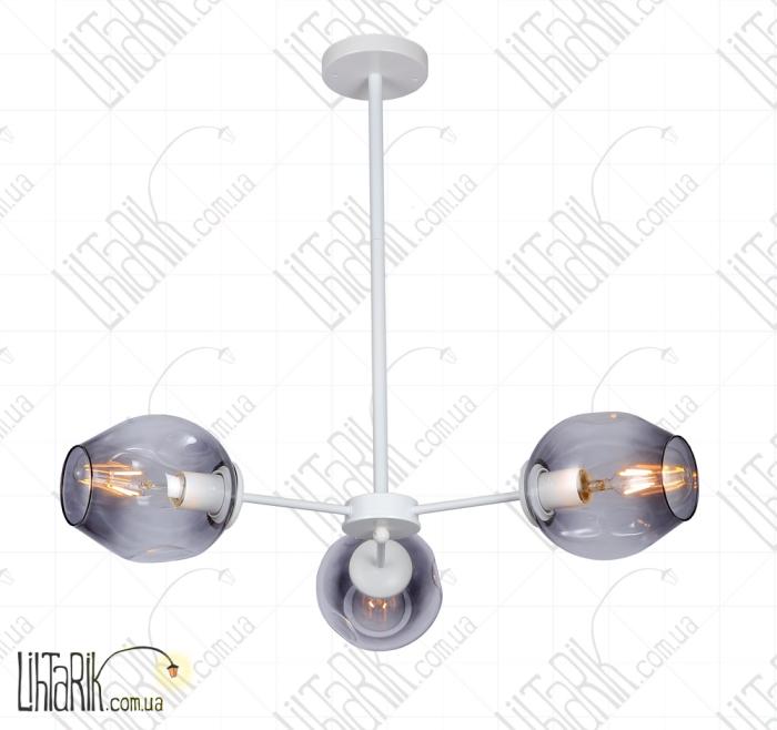 Levistella потолочна люстра 7526039-3 WH BK (7526039-3 WH+BK)