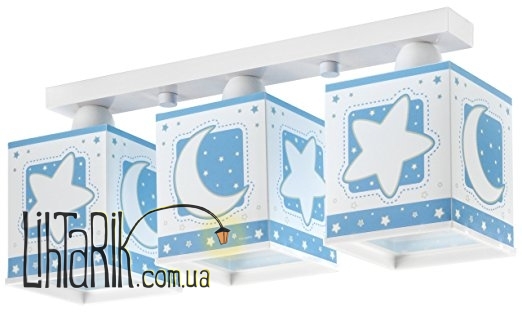 Детский светильник Dalber Moon Blue 63233T