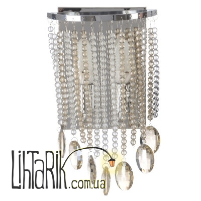BCL-377W/2*E14+6 LED Бра хрустальное (Brille L115-013)