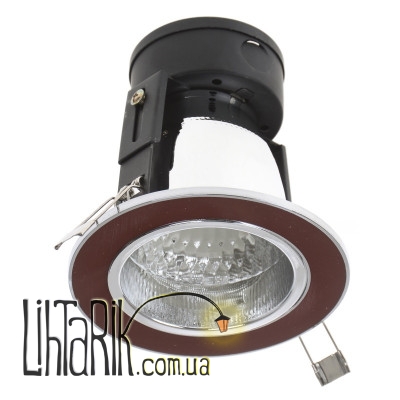 VDL-30/11 BROWN/CHR Потолочный встроенный светильник (Brille 166614)