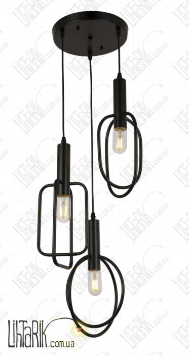 Levistella подвесной светильник 761YG03-3 BK