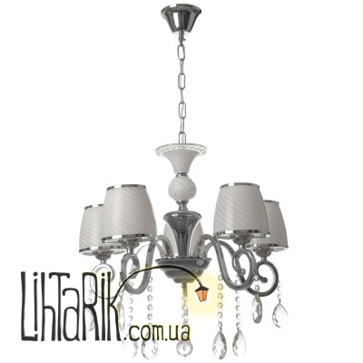 BCL-384S/5 E14 люстра хрустальная (Brille L115-040)