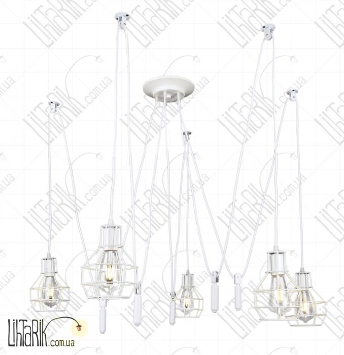 Levistella потолочная подвесная люстра 7529076-5 WH