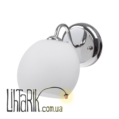 LK-216W/1 E14 CH бра (Brille L53-010)