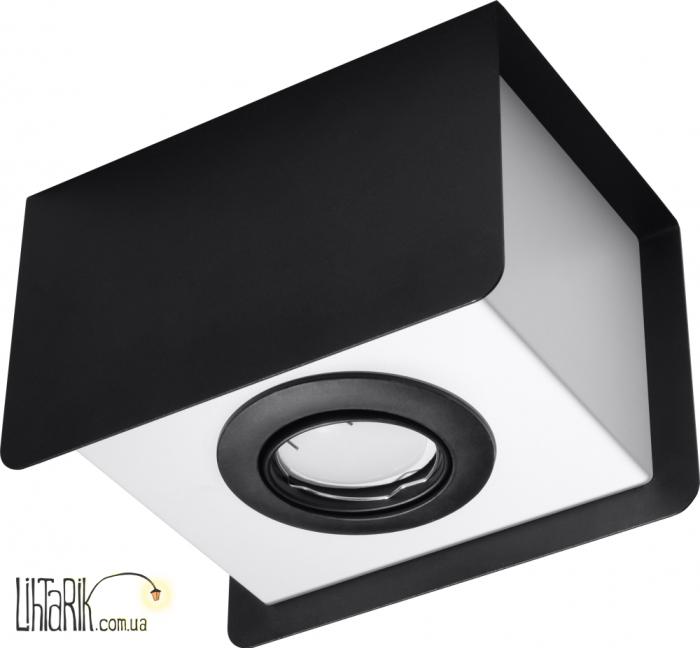 SOLLUX LIGHTING Светильник припотолочный STEREO 1 Czarny SL.0409