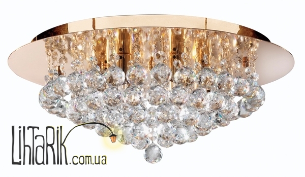 Люстра припотолочная Searchlight Hanna 3406-6GO