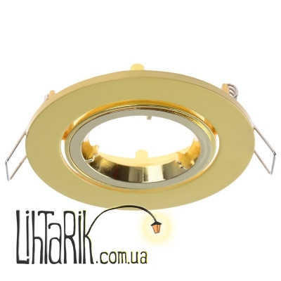 HDL-DT 02 PG/G (81) светильник точечный (Brille 163131)